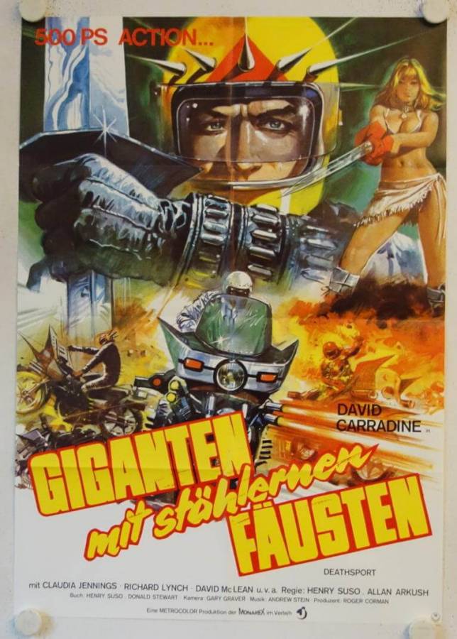 Deathsport original release german movie poster